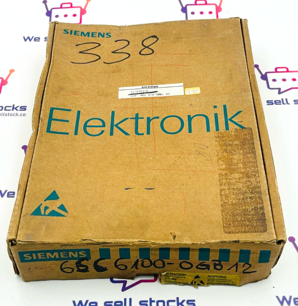 SIEMENS SIMODRIVE 6SC6100-0GB12 Power Supply Module