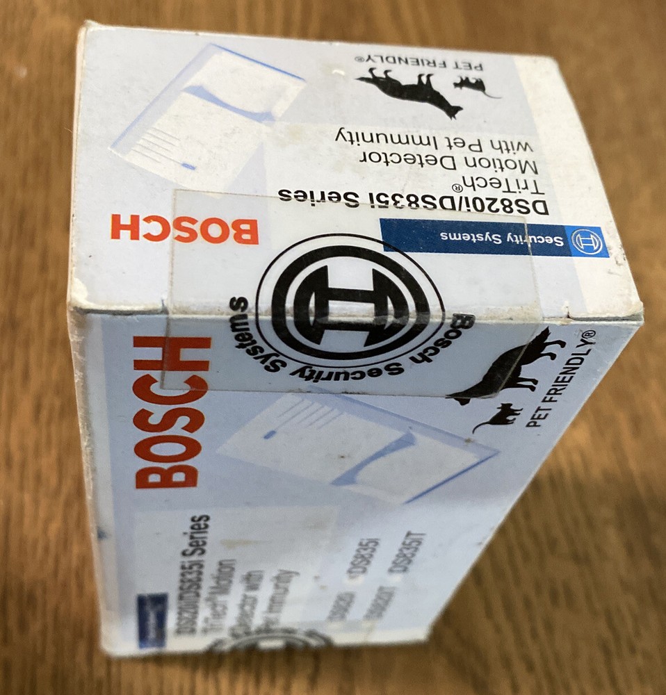 Bosch DS835i TriTech Motion Detector With Pet Immunity 35X35 FT Coverage