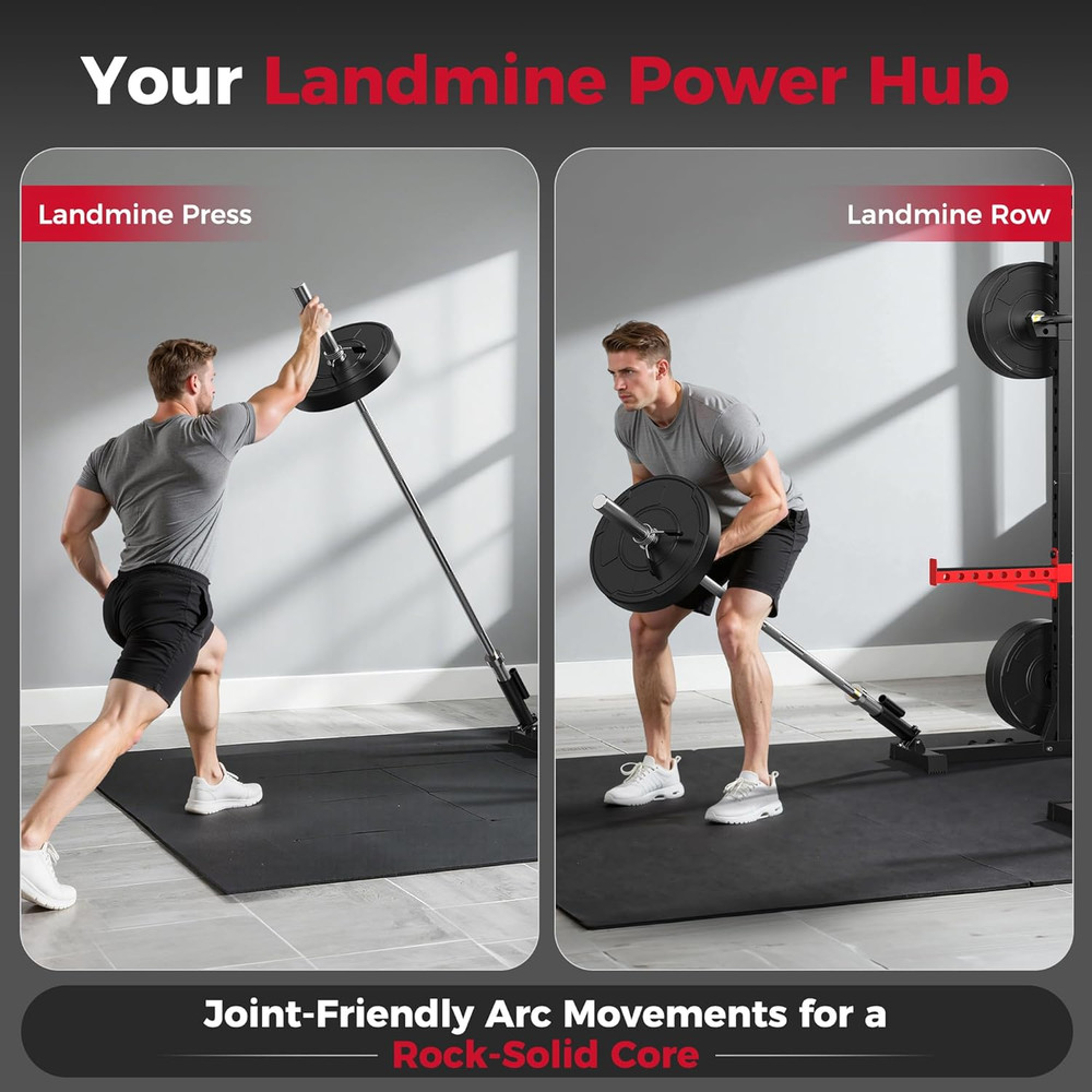 FLYBIRD SR1 Squat Rack with Pull-Up Bar, Adjustable Multi-Functional Power Rack,