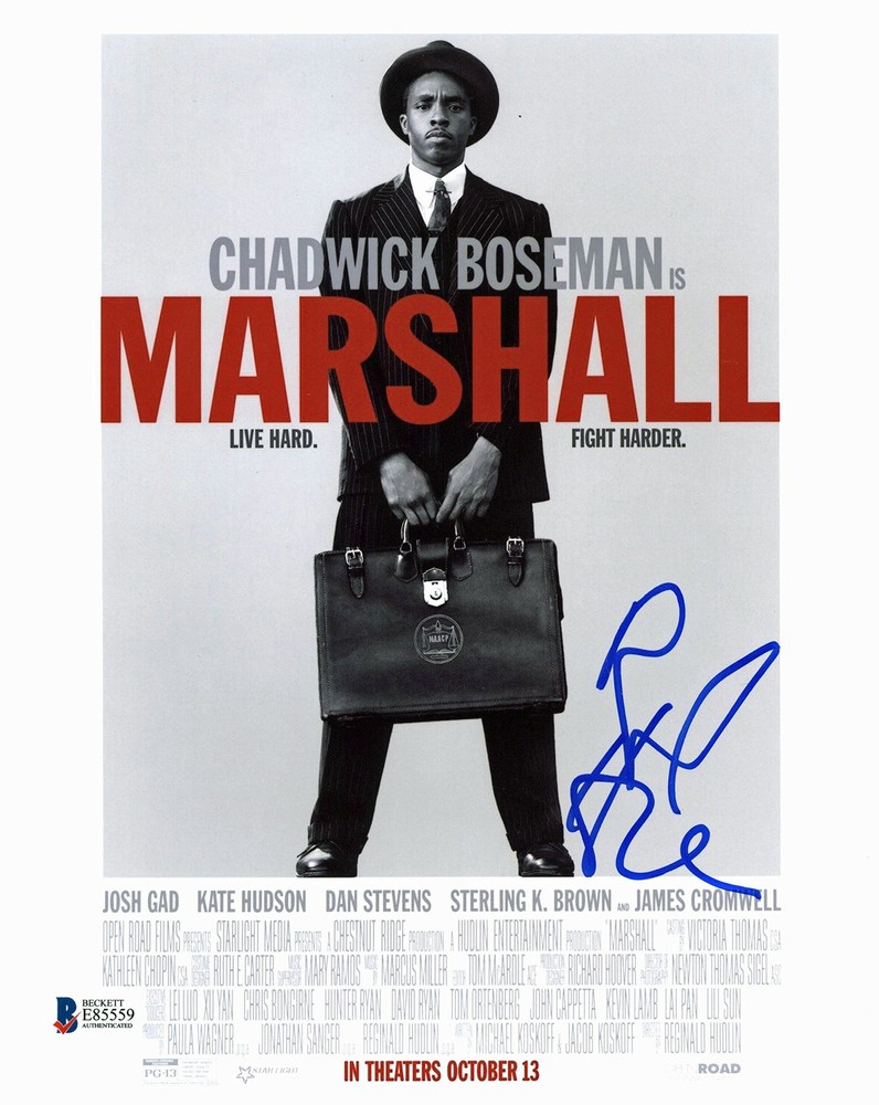 Reginald Hudlin Marshall Authentic Signed 8x10 E85559 Photo BAS #E85559