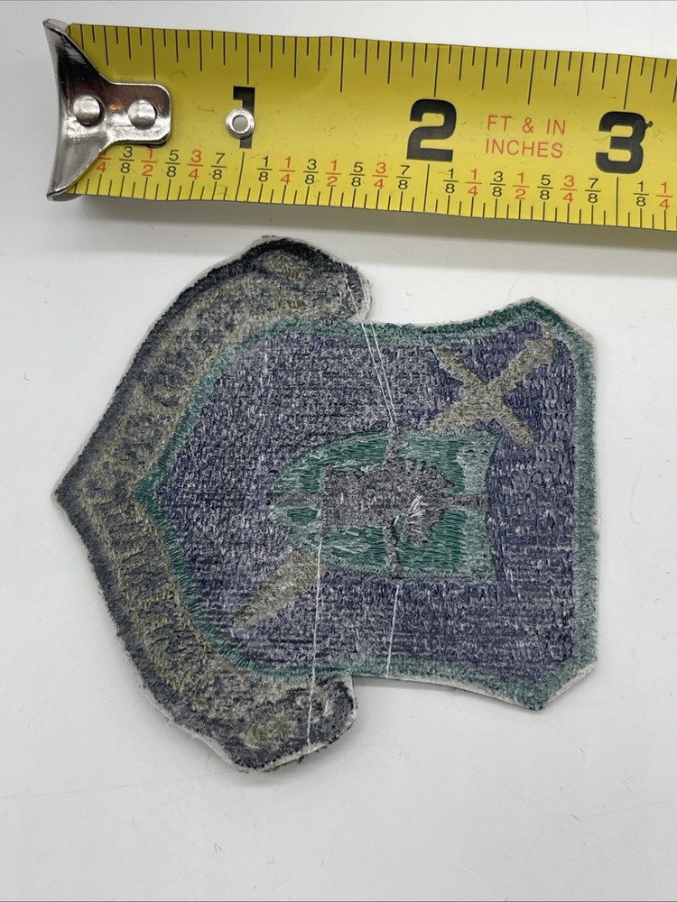 U.S. Military USAF Air Force Intelligence Command Patch Insignia Cut Subdued