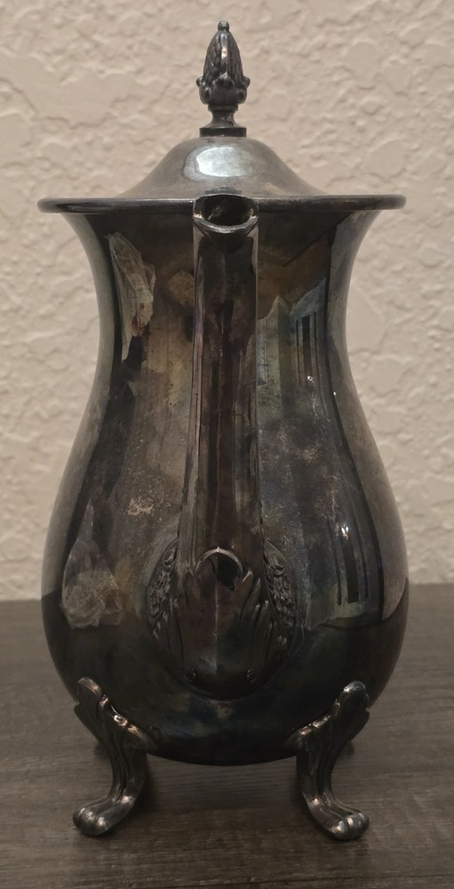 Vintage EPCA Bristol Silver By Poole 110 Tea Coffee Pot