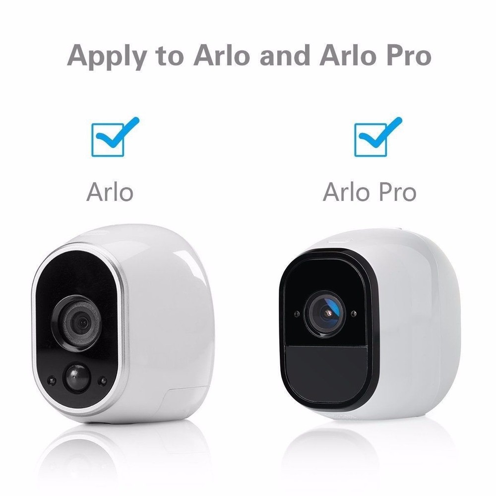 3 Pack Security Wall Mount for Arlo or Pro Camera Adjustable Indoor Outdoor Cam
