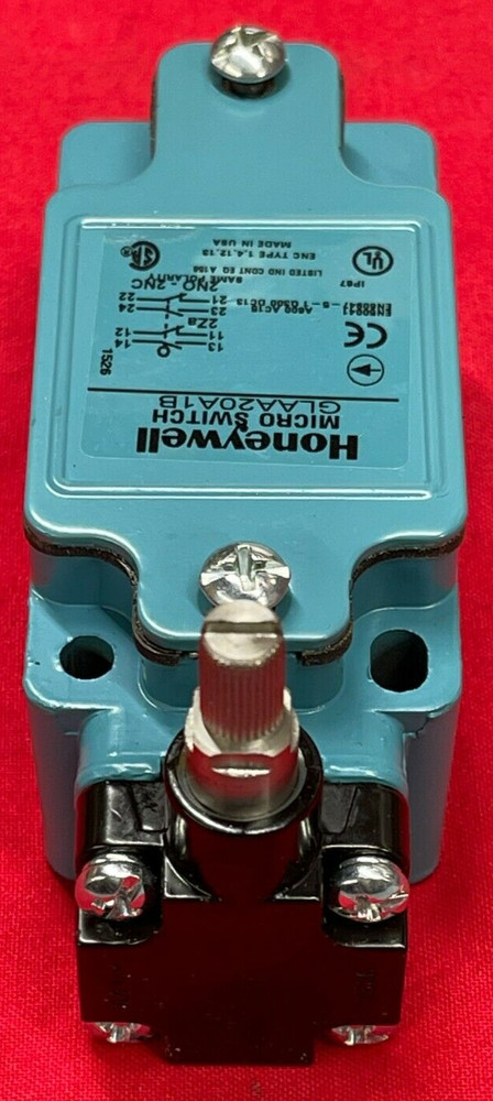 HONEYWELL MICRO SWITCH, GLAA20A1B, 600A, 15VAC, 2NO & 2NC SAME POLARITY
