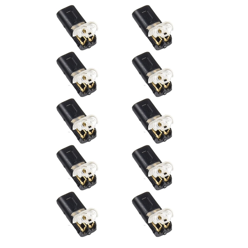 Secure Plug-In Connector Terminal Connection 10pcs Double-wire Reusable