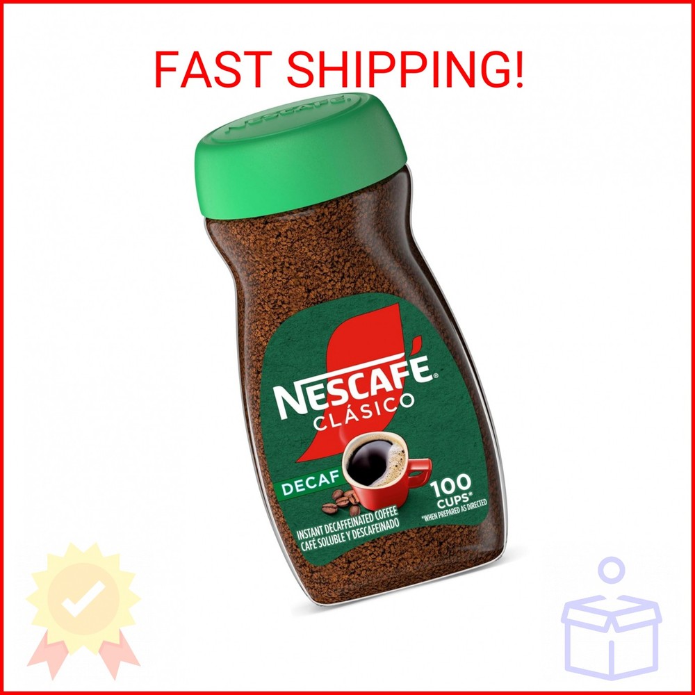 Nescafe Clasico Decaf, 7 Ounce Jar