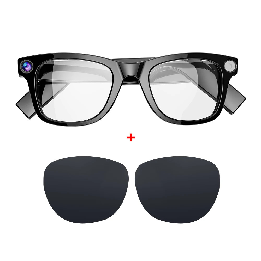 E02 Smart Glasses Camera Image Stabilization Real-time Translation for Calls