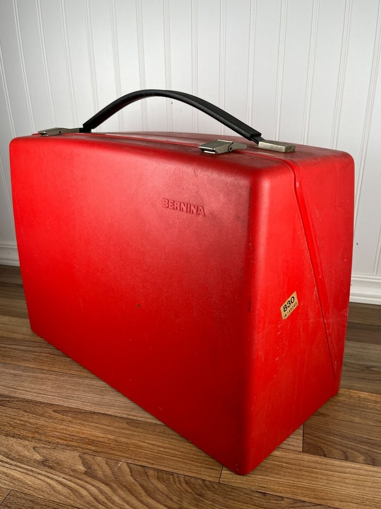Bernina 830 Record Sewing Machine Red Case ONLY