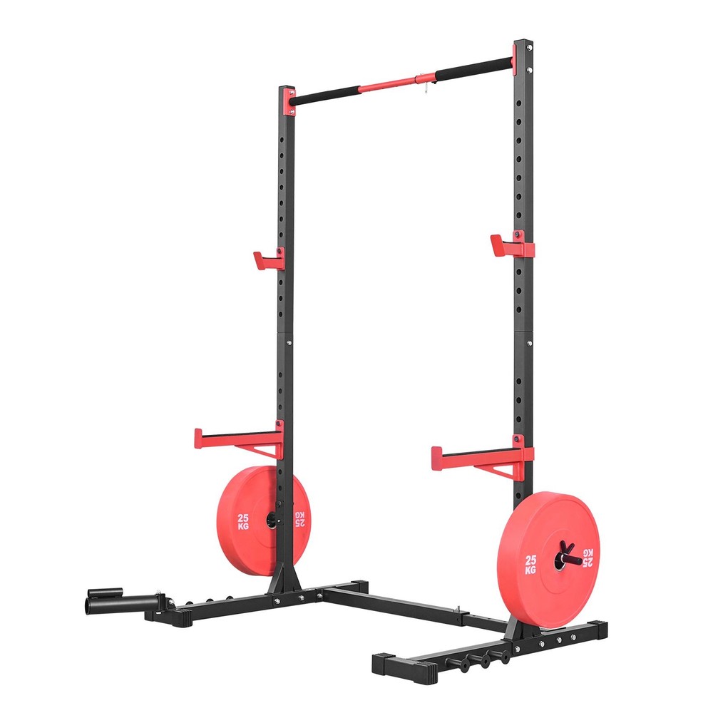 Power Cage Rack, Multifunctional Squat Rack for Home Gym, Width-Adjustable Worko