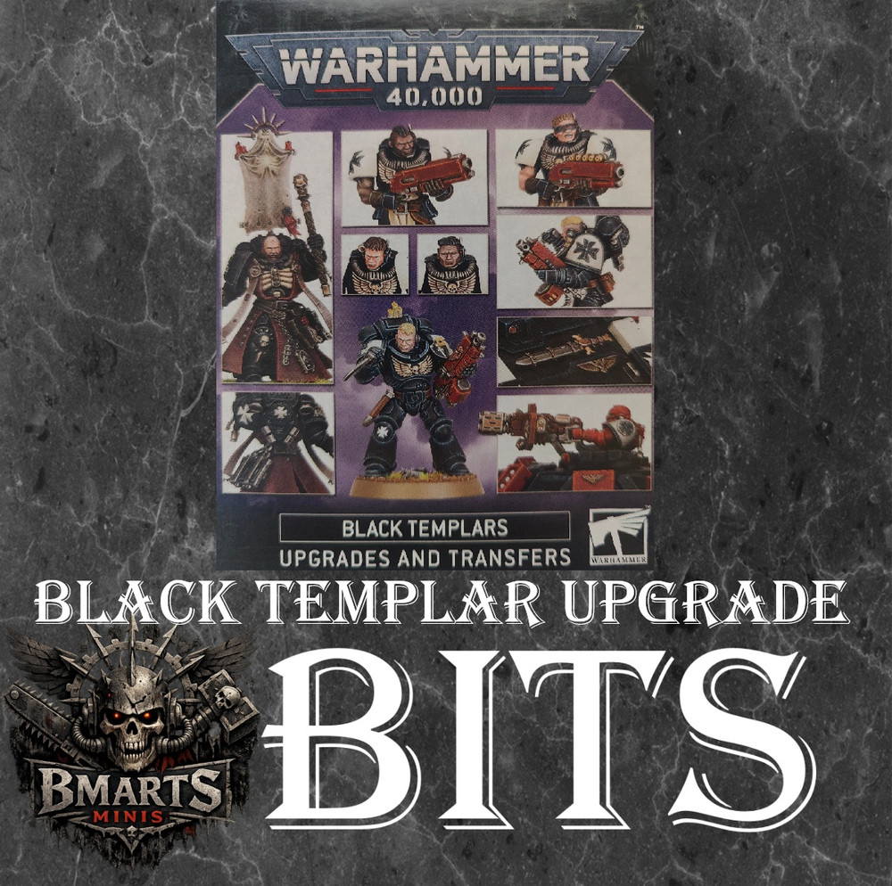 Warhammer 40k Space Marines Black Templars Upgrade Sprue BITS Multi Listing