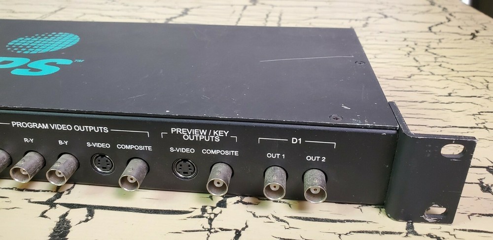 Vintage DPS Audio Video Breakout Rackmount Box Gear Controller rare Rack Mount