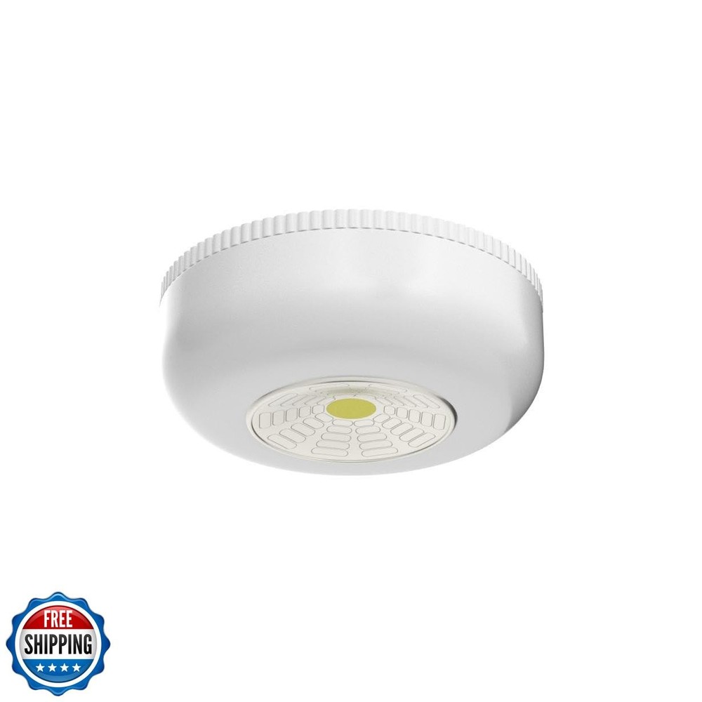 Tap Light 6 Pack Portable LED Puck Touch Night Lights - Battery O