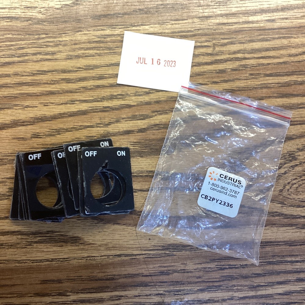 Cerus ON/OFF Tags CB2PY2336 15 Pack