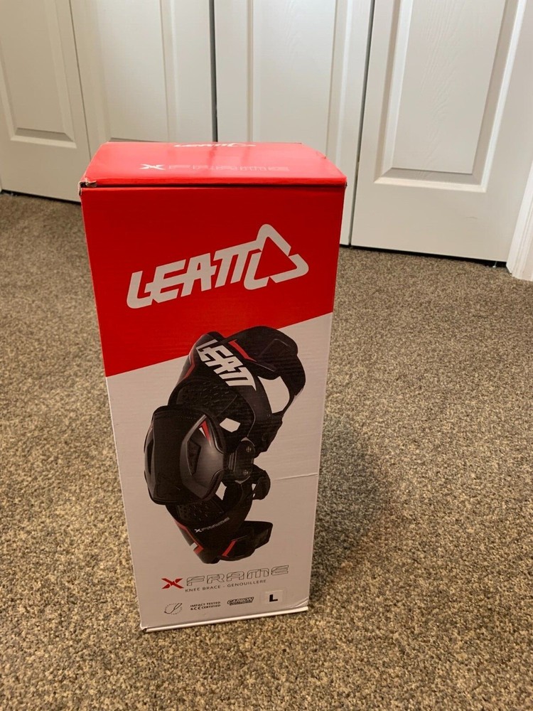 Leatt Knee Brace X-Frame Size US Large Left Knee 