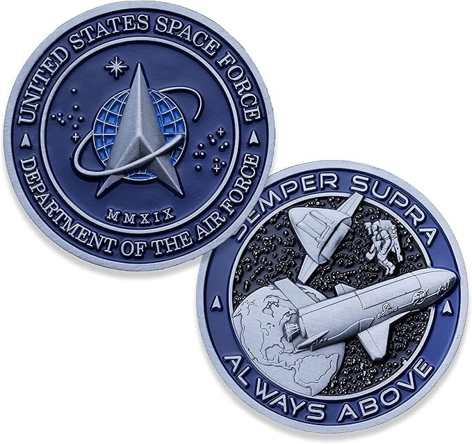 Space Force Challenge Coin