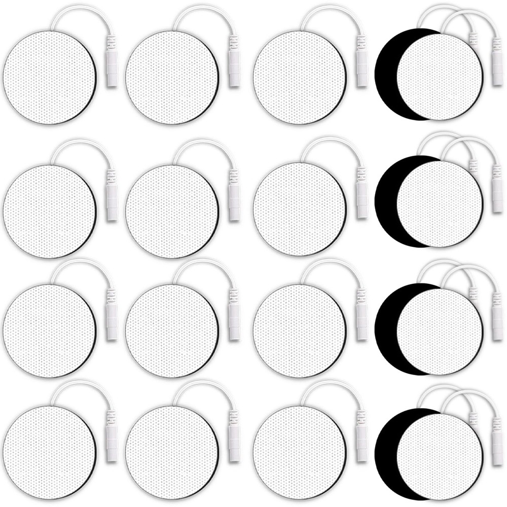 SM Electrodes TENS Unit Electrode Pads, White