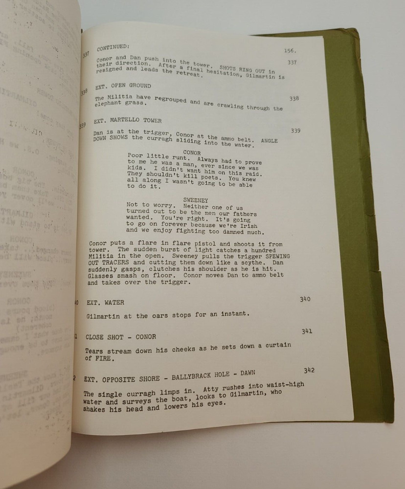 TRINITY / Leon Uris 1977 Unproduced Screenplay, Herb Jaffe Productions