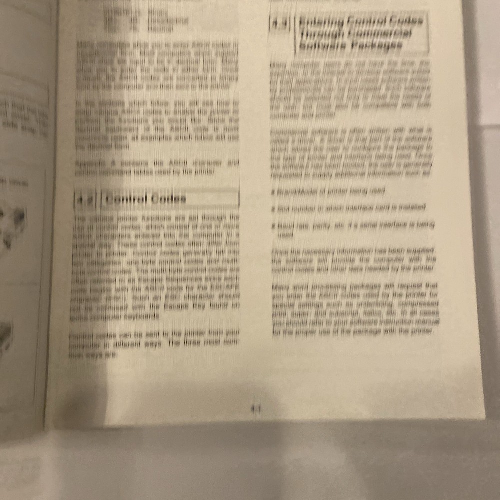 PANASONIC IMPACT DOT MATRIX PRINTER KX-P1123 OPERATING INSTRUCTIONS - FREE P&P