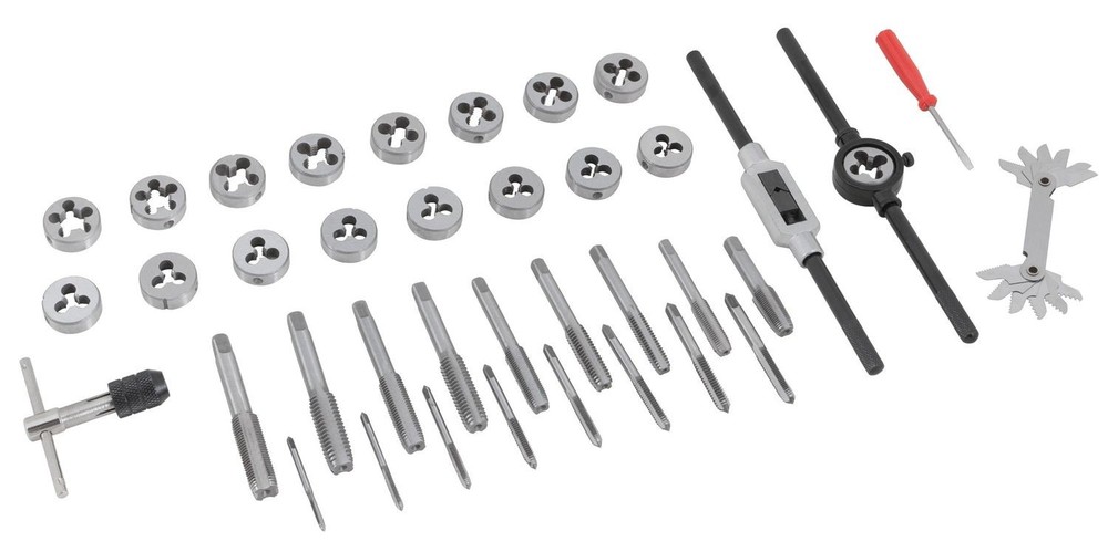 Performance Tool W4001DB 40 Piece SAE Tap & Die Set
