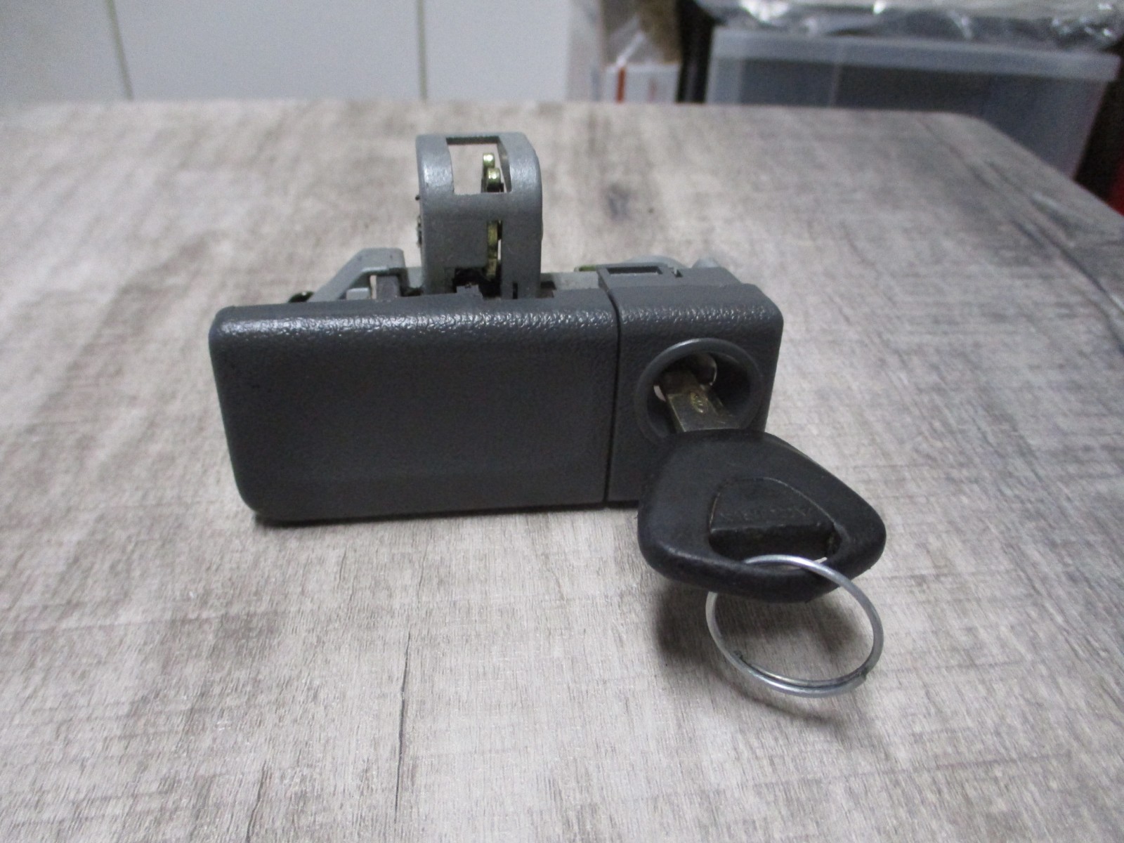 1991-1995 Acura Legend Glove Box Latch With Key OEM Dark Gray Very Clean Used
