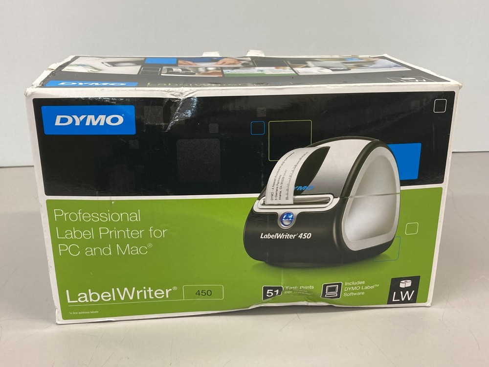 Dymo LabelWriter 450 Thermal Label Barcode Printer 1750110