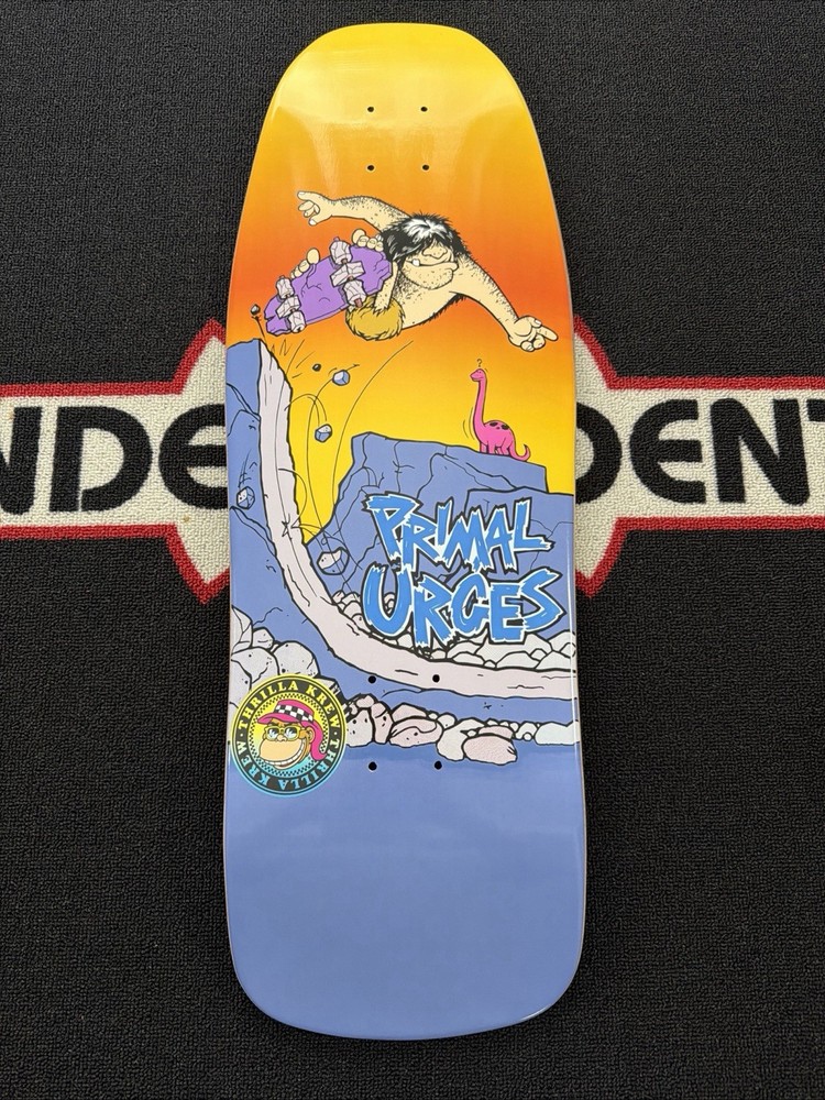 Thrilla Krew PRIMAL URGES skateboard deck