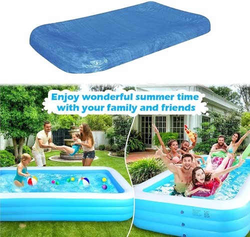 Rectangular Pool Cover,Inflatable Swimming Pool Cover, Pool Cover,Dust and