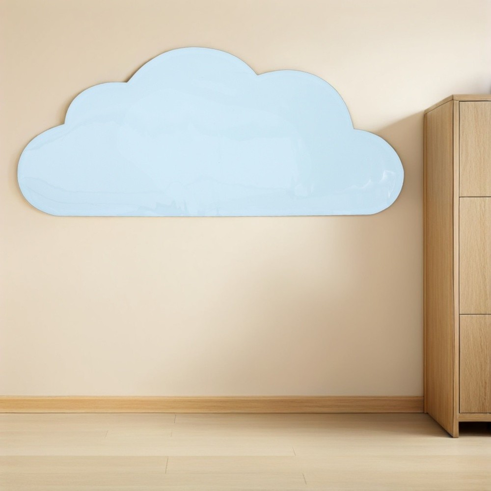 Cloud Whiteboard Sticker Dry Erase Message with Adhesive Backing