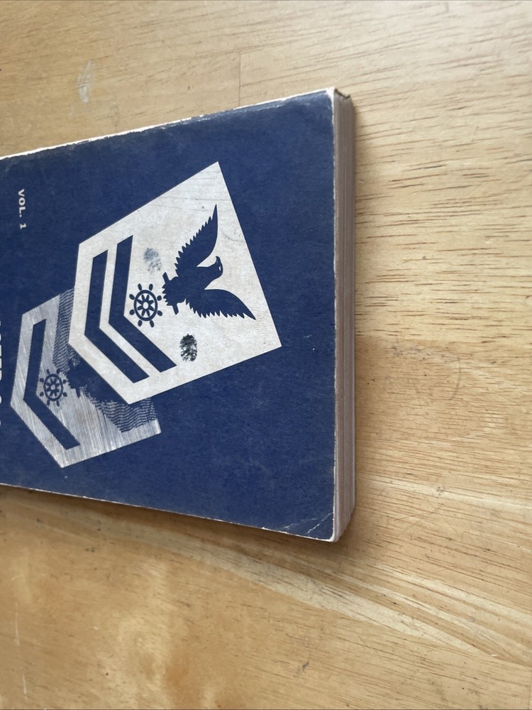 1954 Edition Navy Training Course "Quartermaster 3c & 2c" NAVPERS 10150-A Book