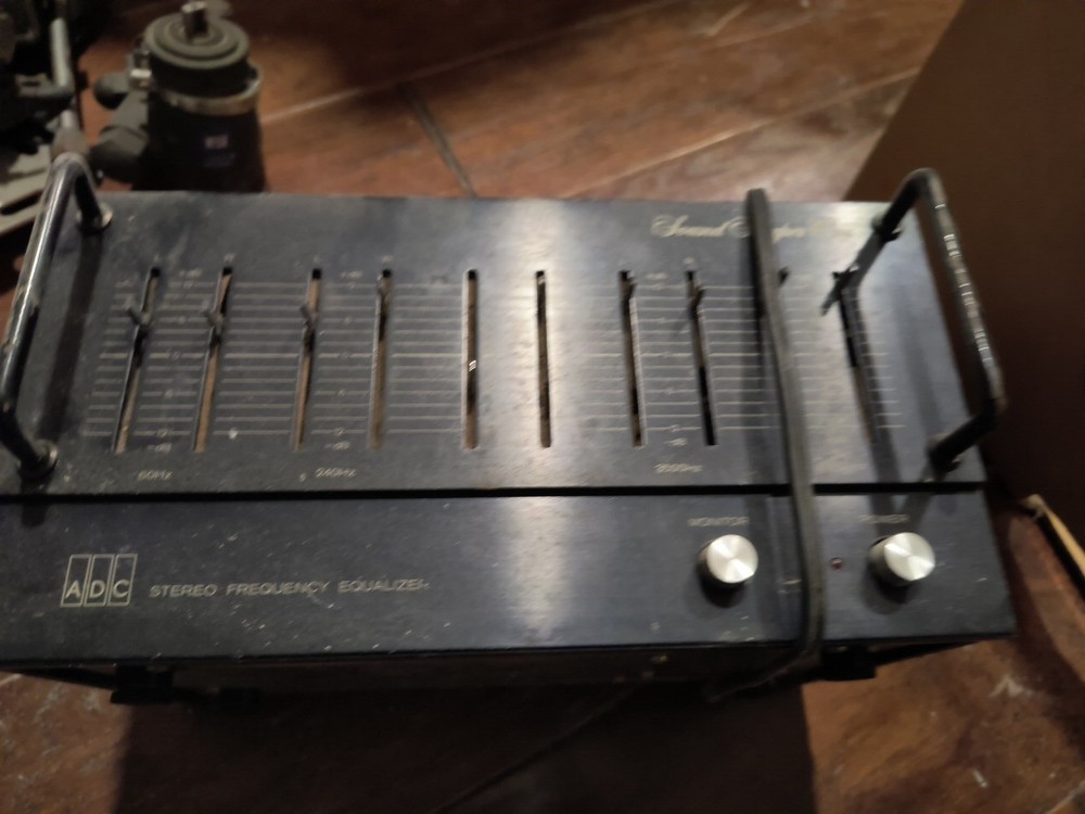 ADC Sound Shaper One IC Vintage Stereo Frequency Graphic Equalizer