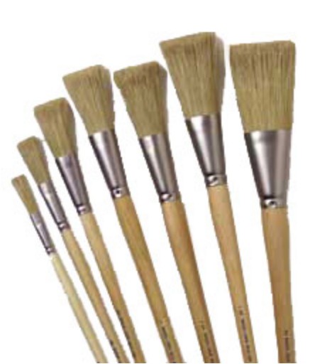 Rosco 056017-KIT 7 Brush Set Includes 1/4 - 2 Fitches