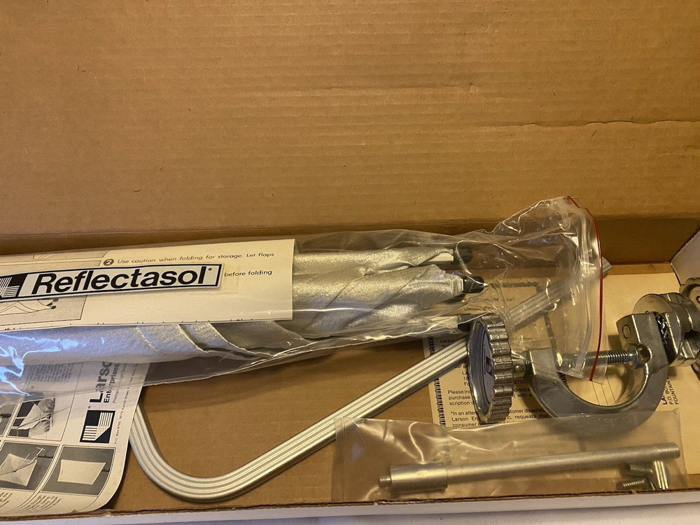 Vintage Reflectasol portable bounce light system in original box