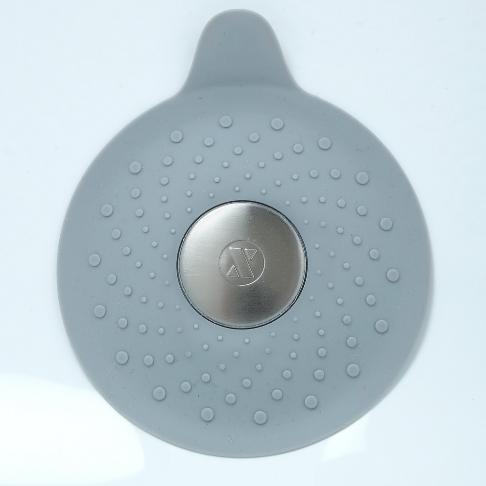 SlipX Solutions Seal Tight Drain Stopper in Gray