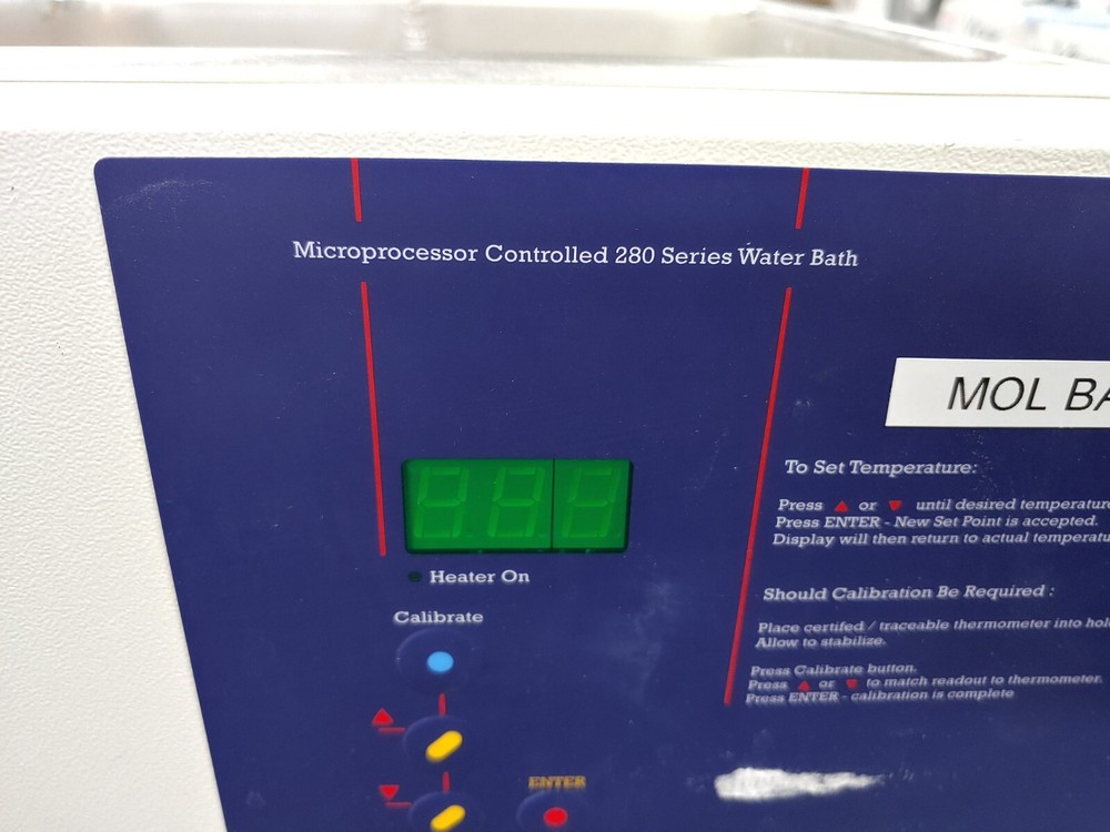 PRECISION Dual Chamber Microprocessor Controlled 280 Series Water Bath 51221058