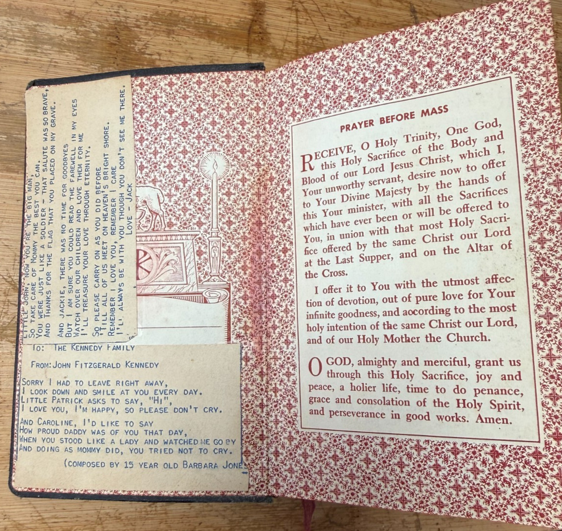 Vtg Saint Joseph "Continuous" Sunday Missal - 1957-58 Catholic Prayer