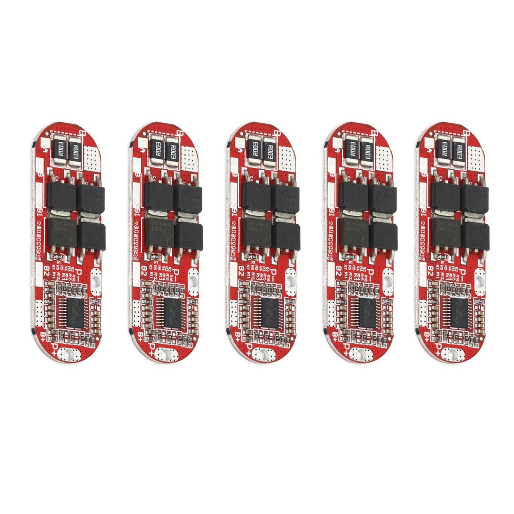 Replacement 4pcs 5S 25A BMS Board for 18650 Li-polymer Battery Maintenance Part