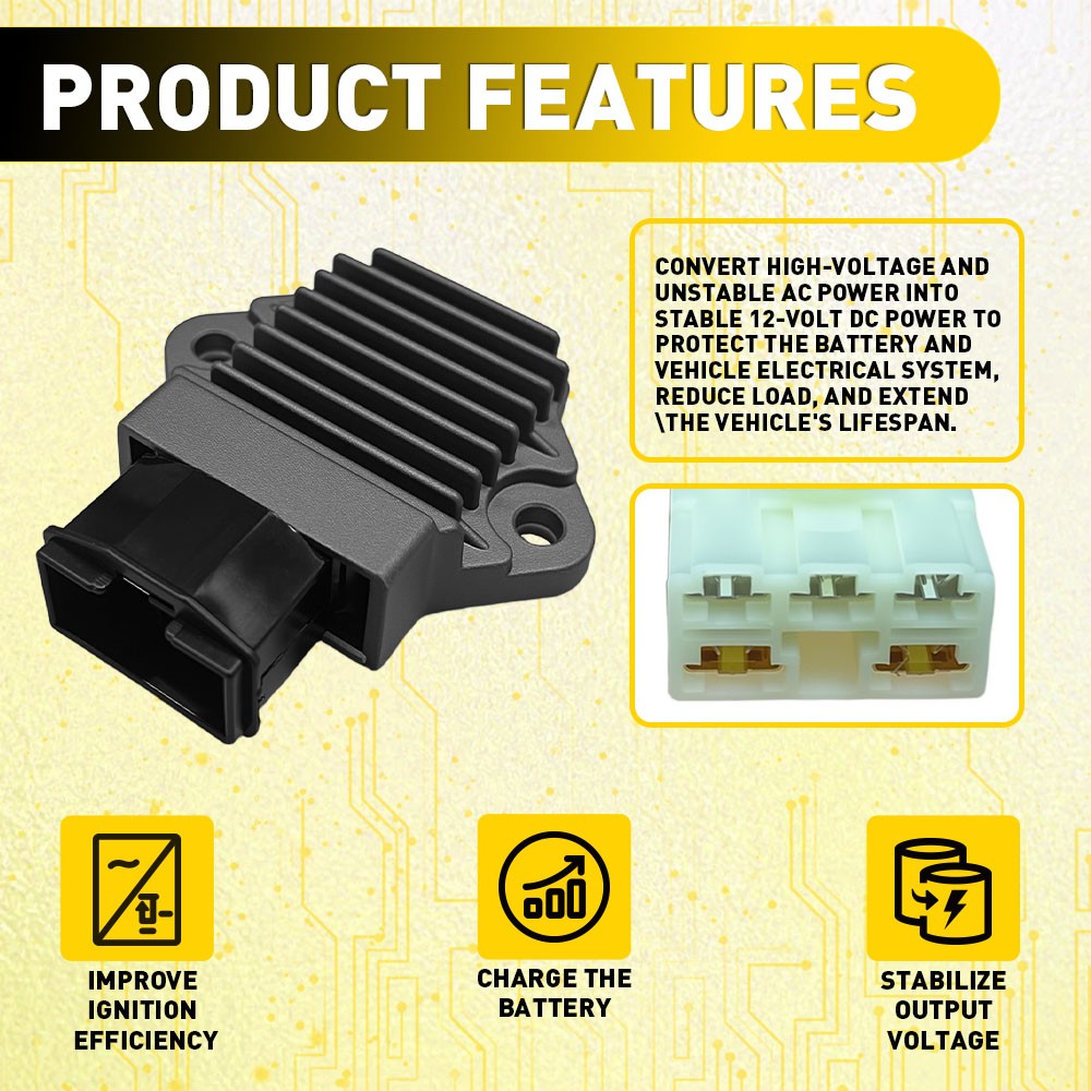 Voltage Regulator Rectifier For Honda CBR600 F2/F3/F4 CBR900RR CB250 PC800 VT750