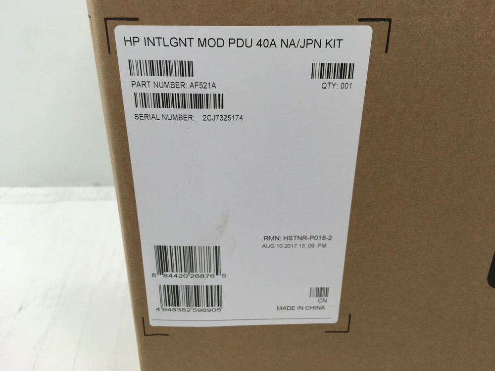 ✅ HPE Intelligent Modular Power Distribution Unit - AF521A