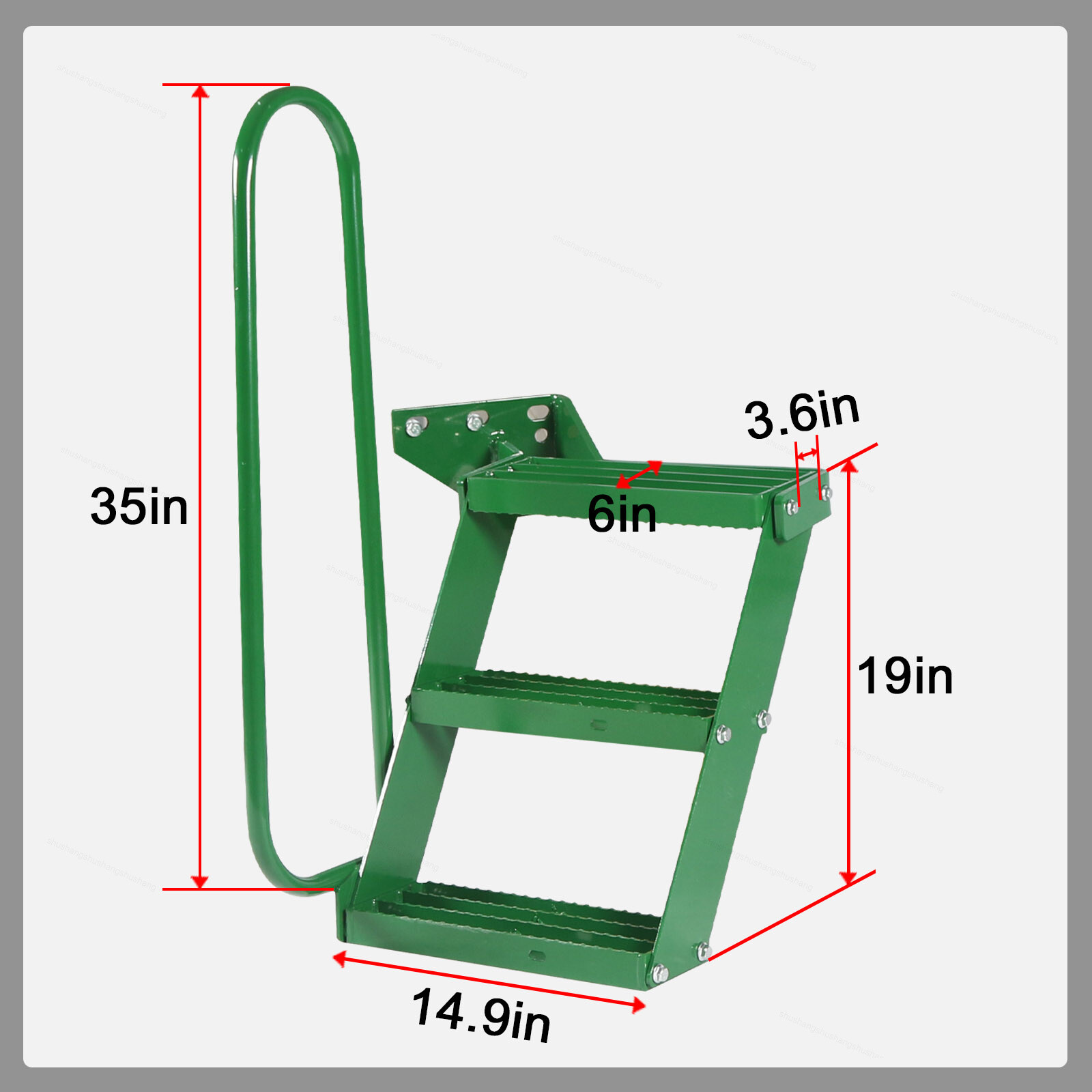 For John Deere 4050 4240 4430 4630 4440 4230 Step Stair Kit W/ LH Handrail
