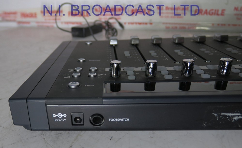 Avid Artist mix  audio panel
