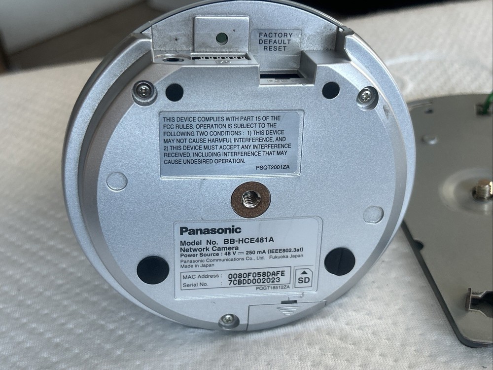 Panasonic BB-HCE481A Network Security Surveillance PTZ Camera