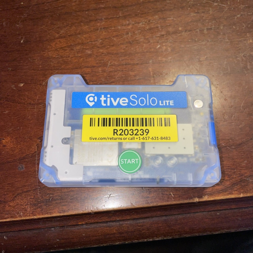 tive Solo lite Temperature Data Logger Model # TT 8100