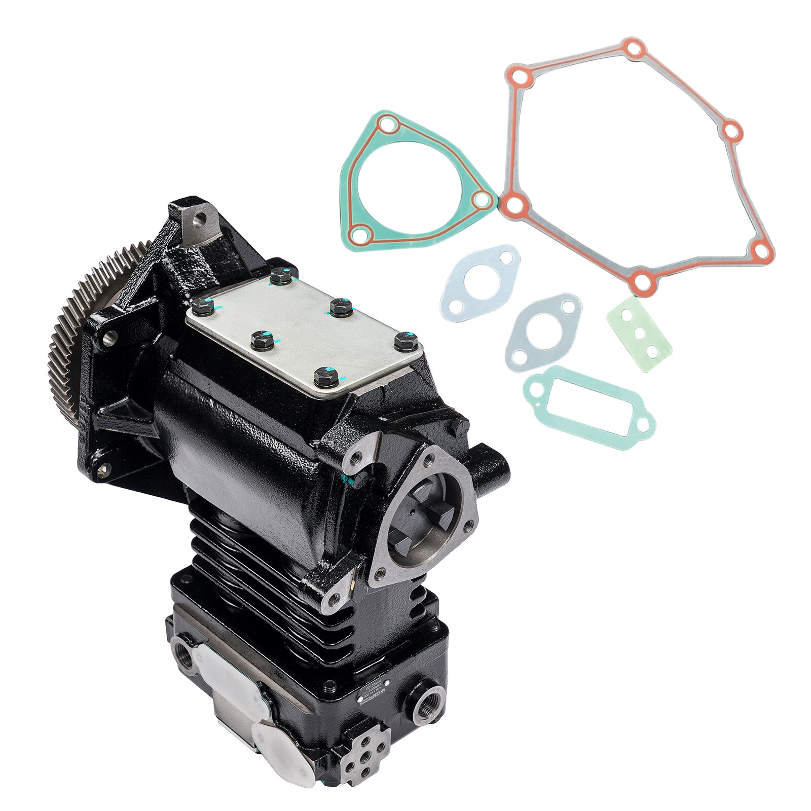 Air Compressor Replacement for Detroit Series 60 12.7 TU-FLO 750 Truck R23522122