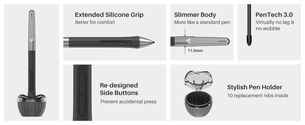 HUION Drawing Tablets Inspiroy 2 L