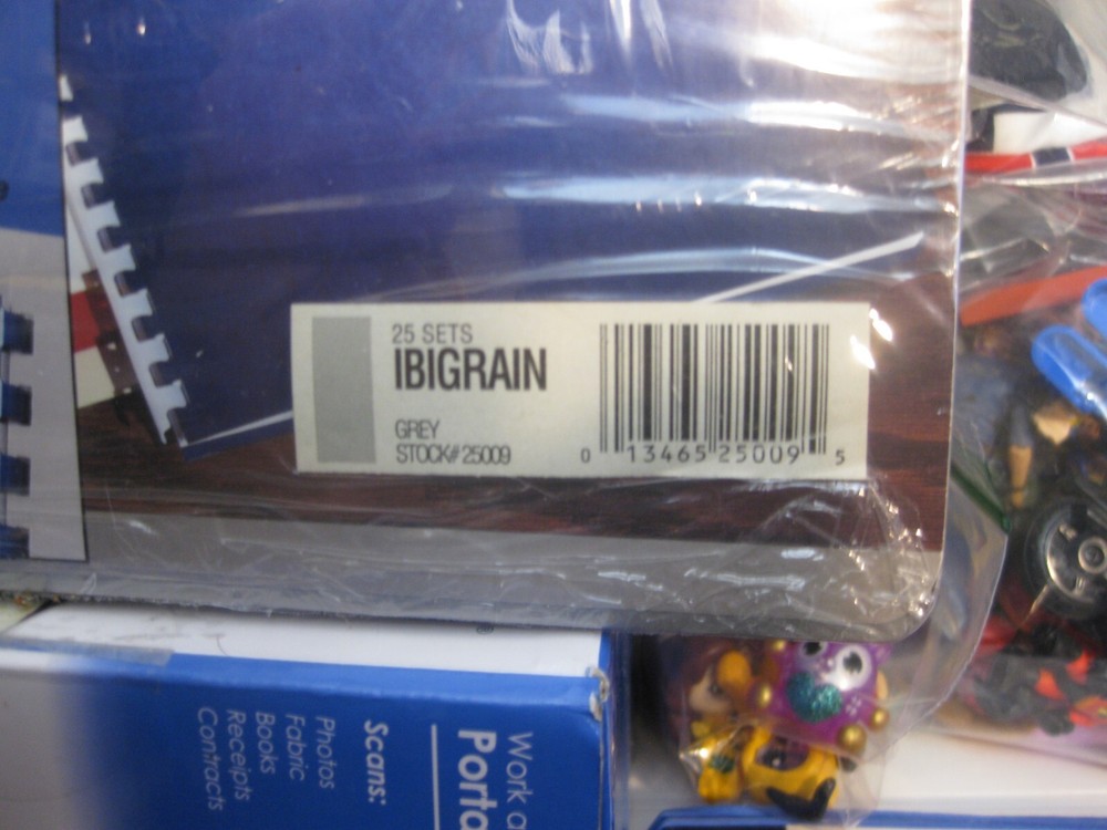 Grey Presentation Covers IBICO binding systems for COMB Binding Systems 25 New