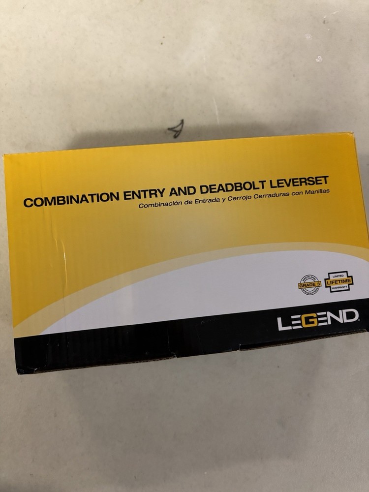 Legend combination entry and deadbolt