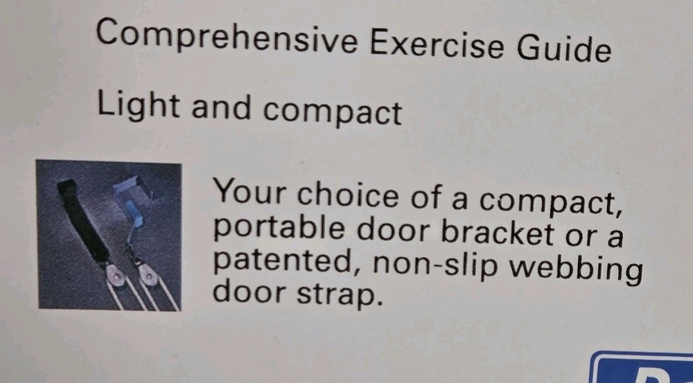 Therapeutic Dimensions Shoulder Pulley Door Strap RangeMaster & Exercise Guide