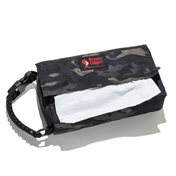 Box Tissue Case (Black Camo)