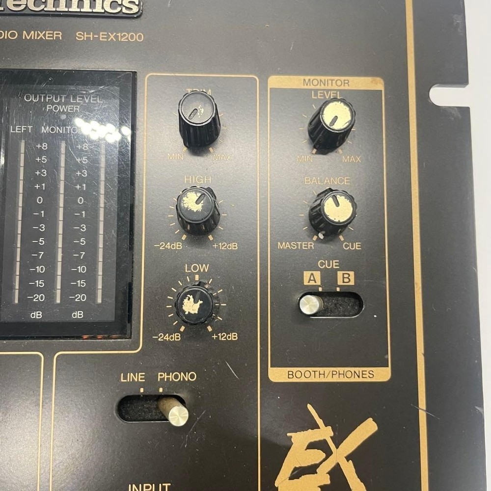 JUNK Technics SH-EX1200 DJ Mixer With reverse function Equipped with CA terminal