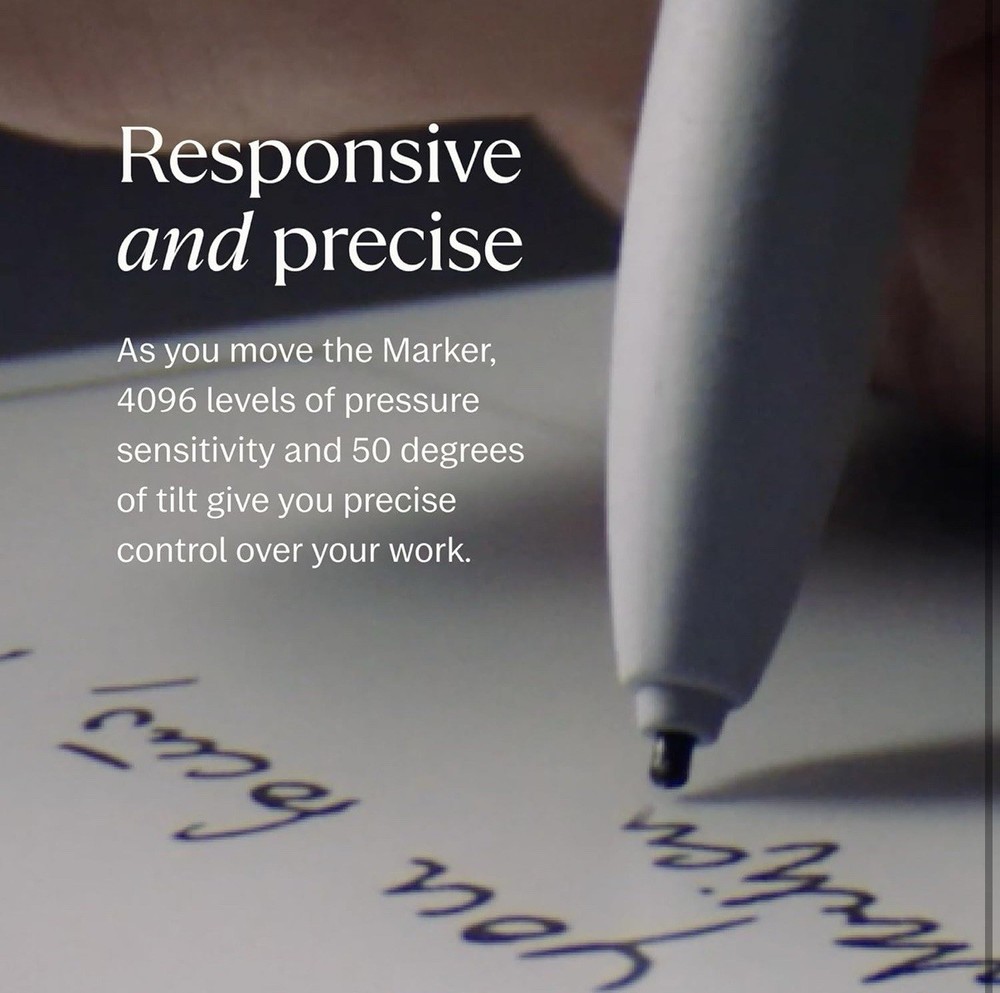 reMarkable Marker - No Replacement Tips, Open Box